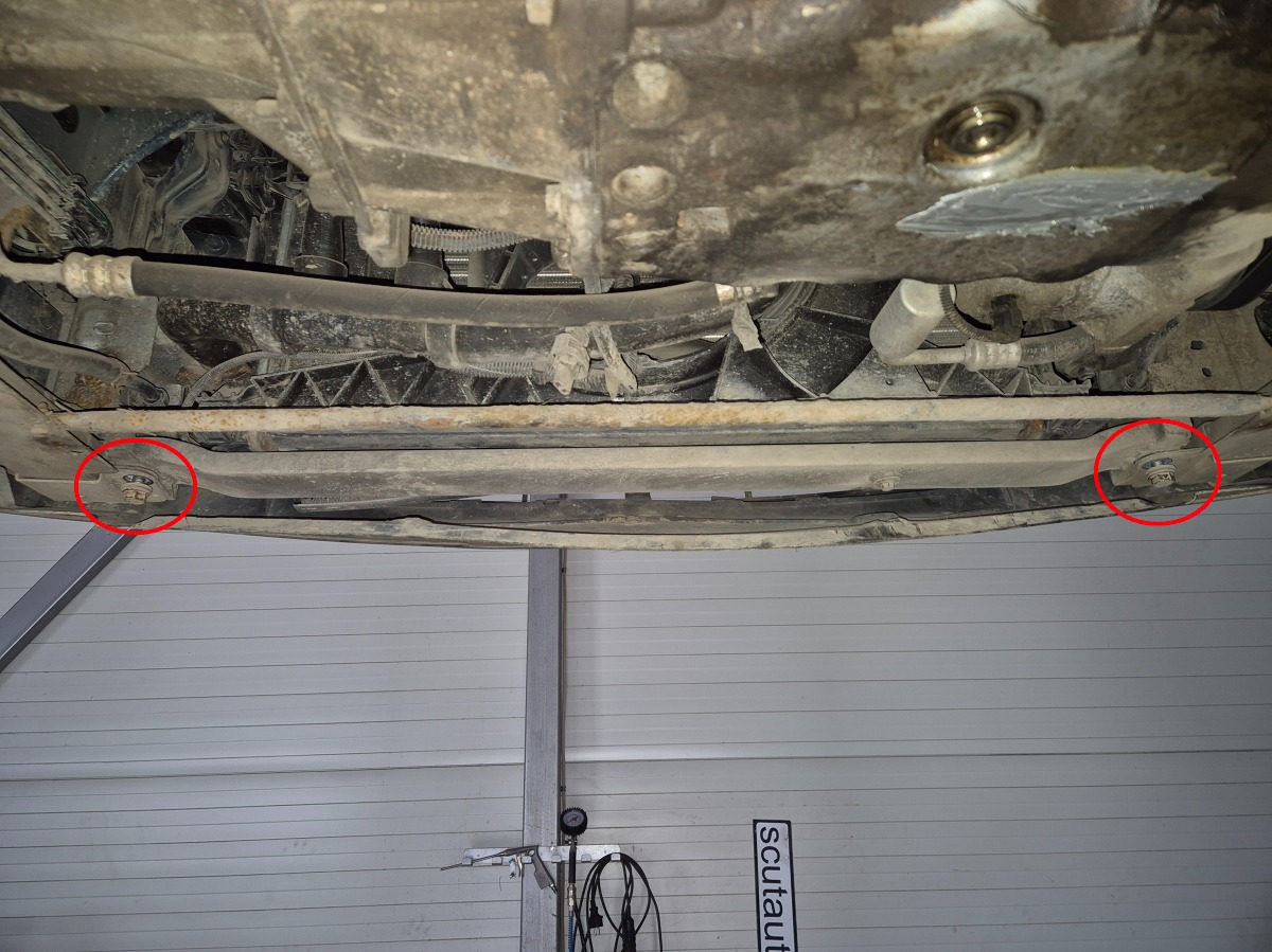 Ocelový kryt olejové vany pro Renault Laguna 2 2001 - 2007, všechny motory