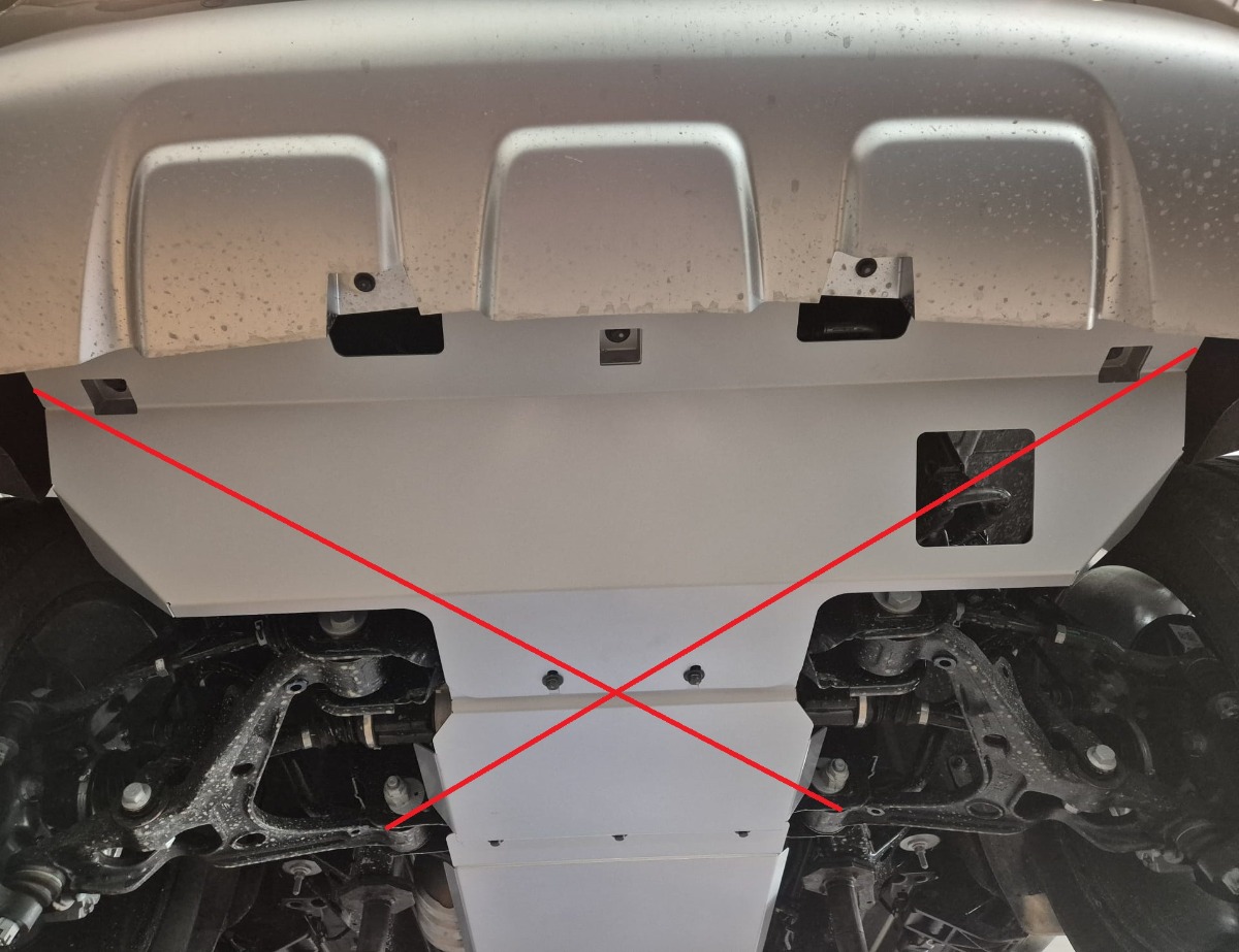 Hliníkový kryt převodovky pro Baic Beijing BJ60 2022 - 2026, Toate