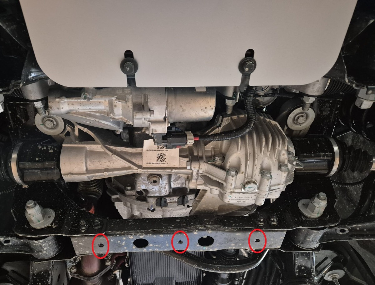 Hliníkový kryt olejové vany pro Baic Beijing BJ60 2022 - 2026, Toate