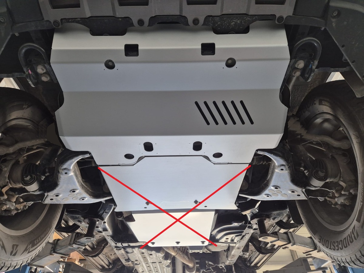Hliníkový kryt chladiče pro Toyota Land Cruiser 250 2024 - 2026, Toate