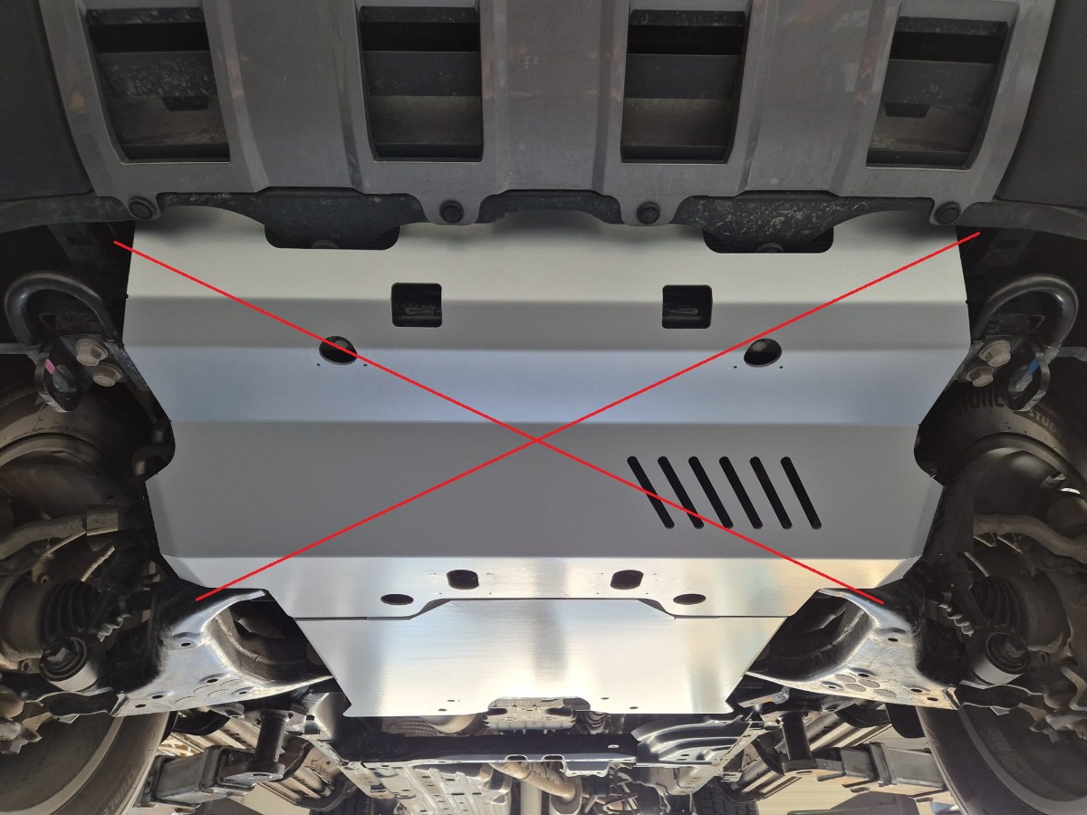 Hliníkový kryt olejové vany pro Toyota Land Cruiser 250 2024 - 2026, Toate
