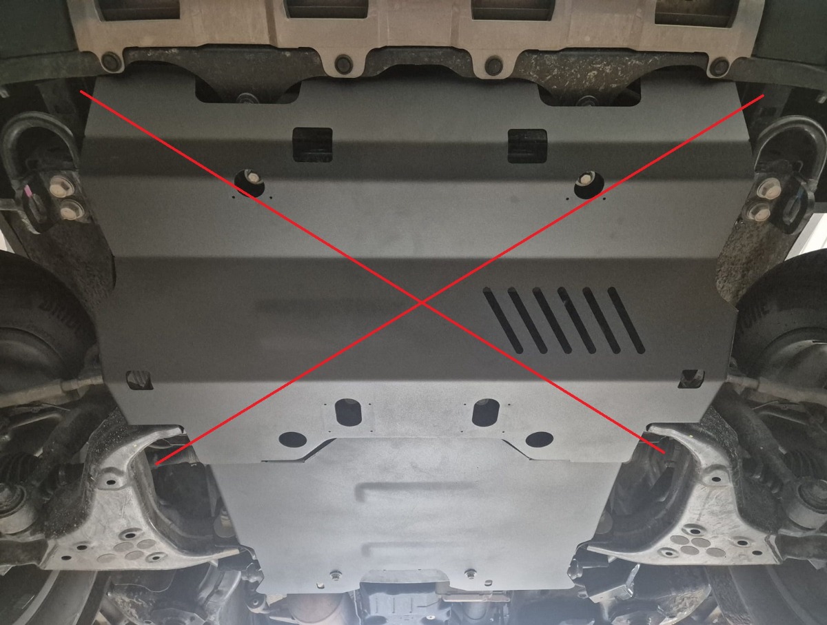 Ocelový kryt olejové vany pro Toyota Land Cruiser 250 2024 - 2026, všechny motory