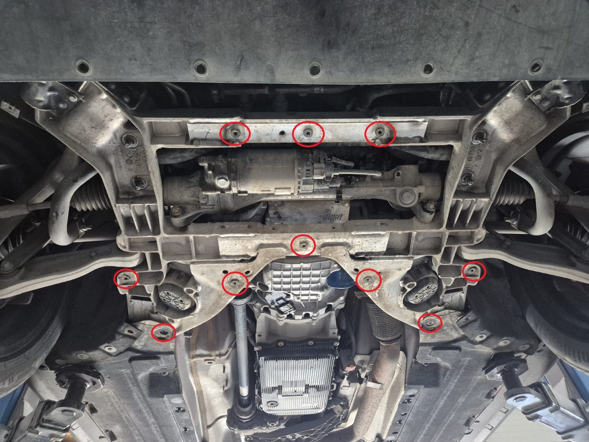 Ocelový kryt olejové vany pro Alfa Romeo Stelvio 2016 - 2026, všechny motory