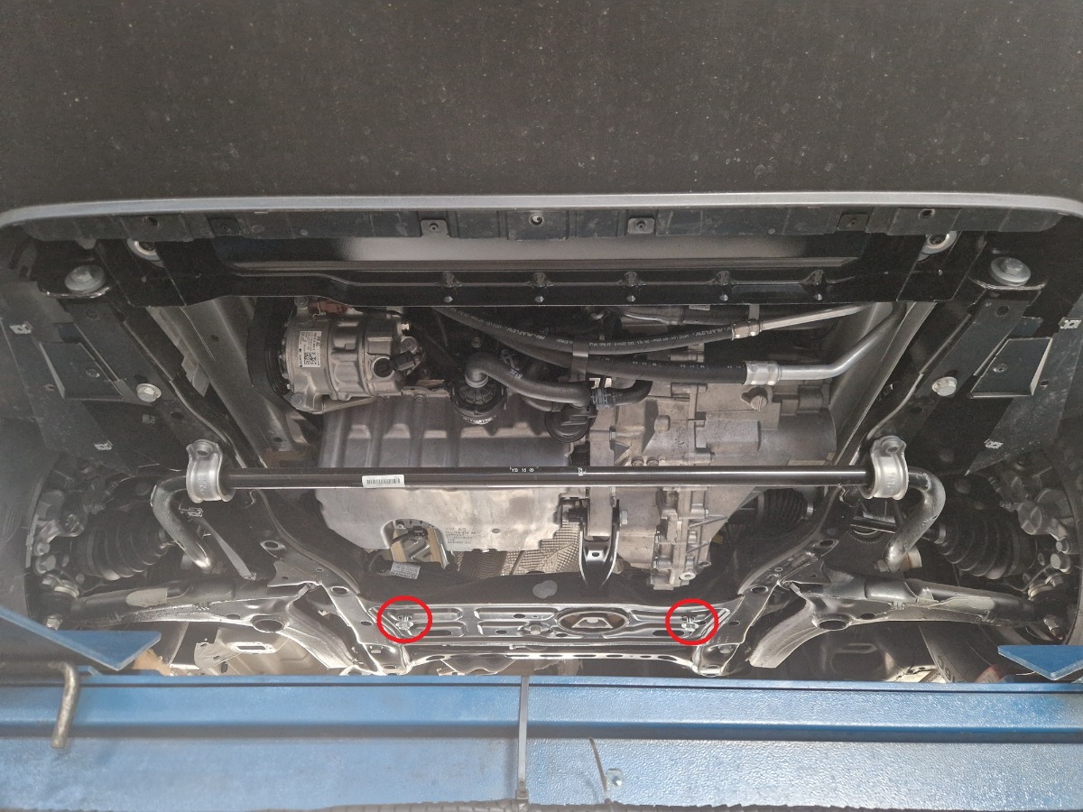 Hliníkový kryt olejové vany pro VW Crafter 2017 - 2026, všechny motory