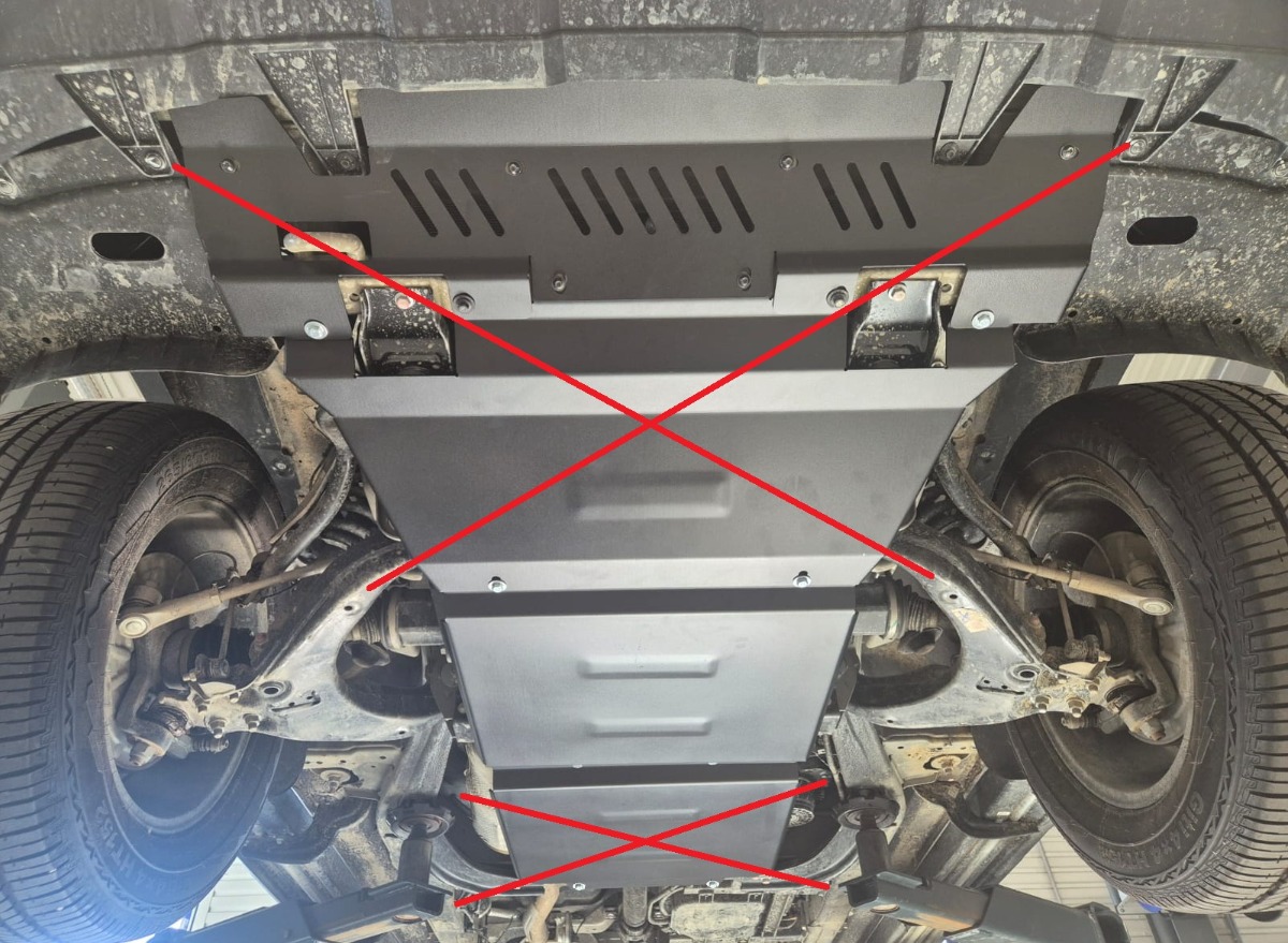 Ocelový kryt převodovky pro Maxus T60 Max 2025 - 2026, všechny motory