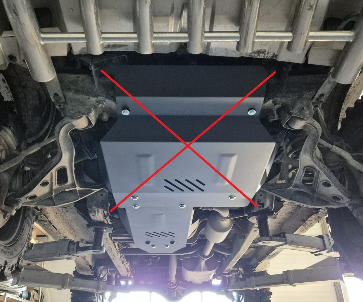 Ocelový kryt převodovky pro Chevrolet Tracker 1999 - 2005, všechny motory