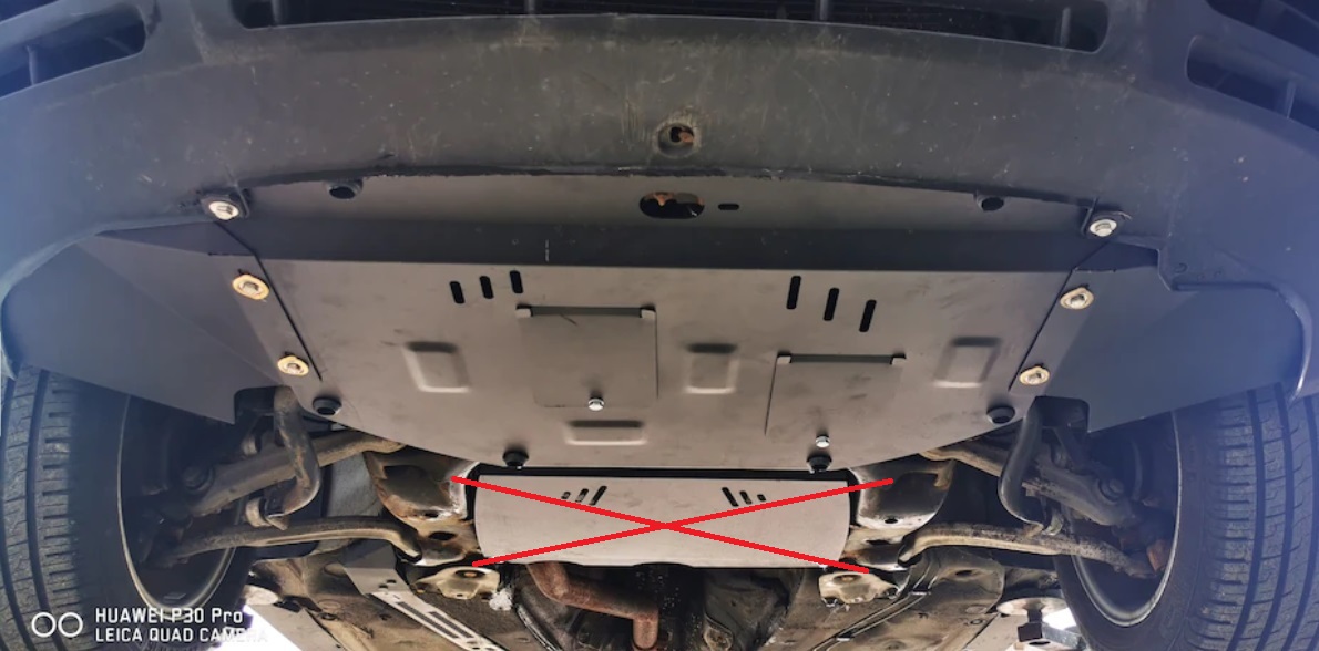 Ocelový kryt olejové vany pro Audi Allroad A6 2000 - 2005, 2,5 tdi