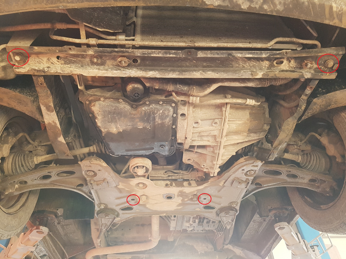 Ocelový kryt olejové vany pro Renault Trafic 2 2003 - 2014, všechny motory