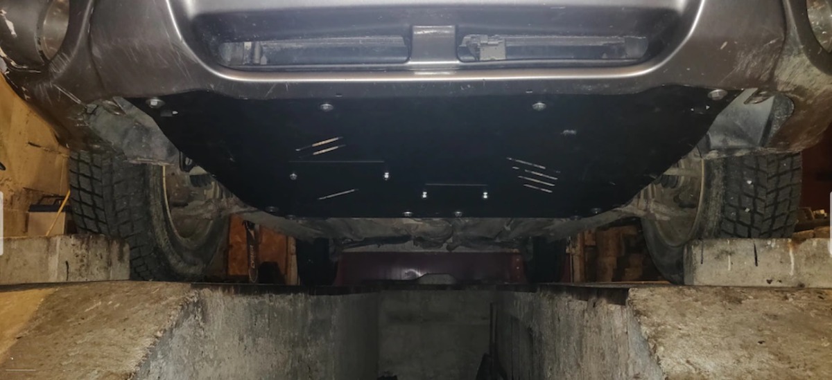 Ocelový kryt olejové vany pro Subaru Forester 2 2002 - 2008, 2.0, 2.5