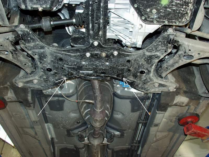 Ocelový kryt olejové vany pro Toyota Corolla -E120/E130 2002 - 2007, všechny motory