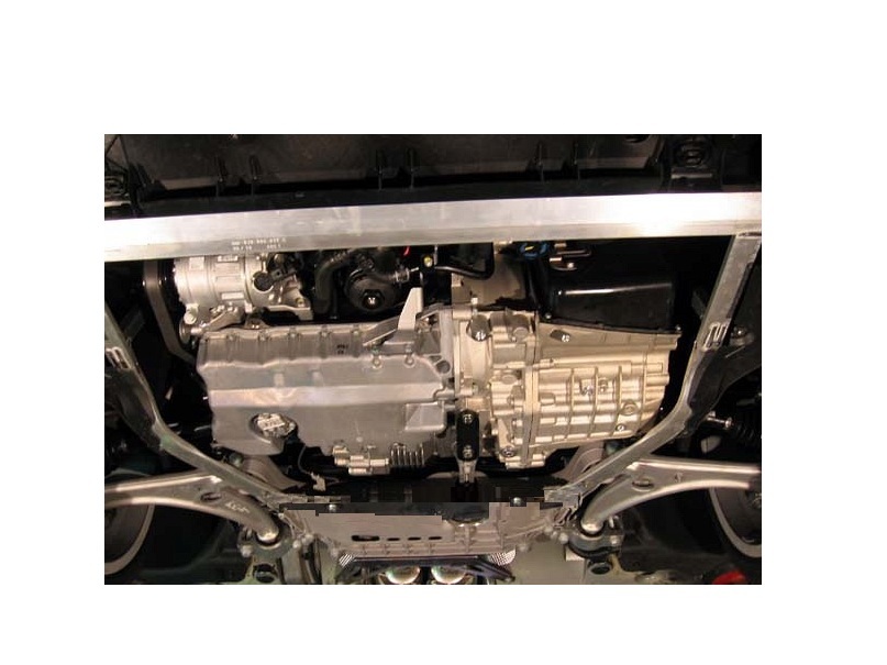 Ocelový kryt olejové vany pro Audi TT 2006 - 2014, všechny motory