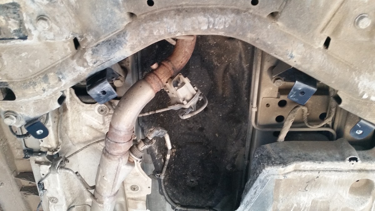 Ocelový kryt olejové vany pro ochranu systému Stop&Go Mercedes Vito W447, 4x2, 1.6 D 2014 - 2026, 4x2, 1.6 D