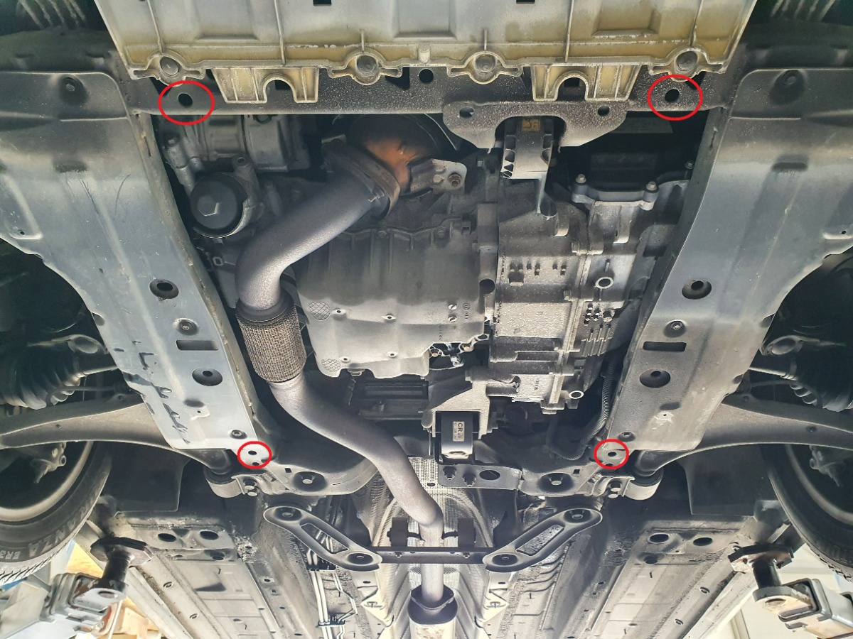 Ocelový kryt olejové vany pro Vauxhall Zafira C 2011 - 2020, všechny motory