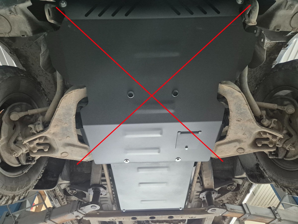Ocelový kryt převodovky pro Hyundai Terracan 2001 - 2007, všechny motory