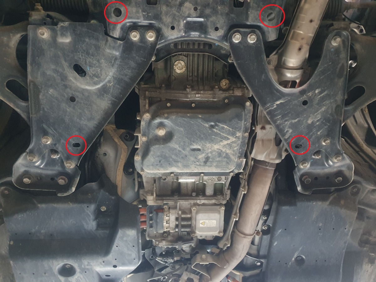 Ocelový kryt převodovky pro Subaru Forester 5 2018 - 2026, všechny motory