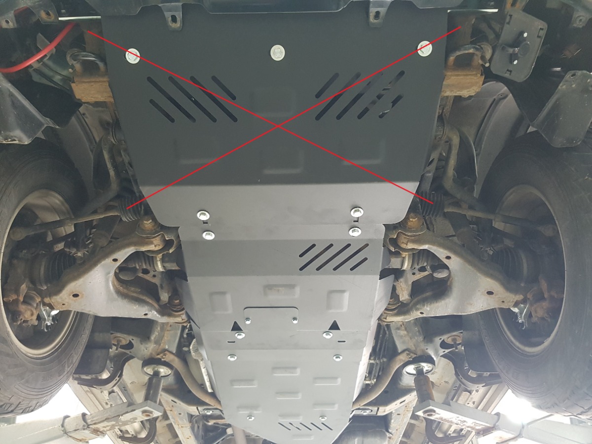 Ocelový kryt převodovky pro Toyota 4Runner 2002 - 2009, všechny motory