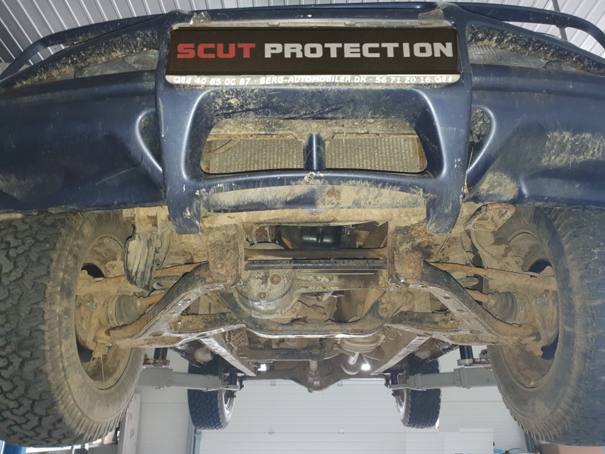 Ocelový kryt převodovky pro Suzuki Vitara 1988 - 1999, všechny motory