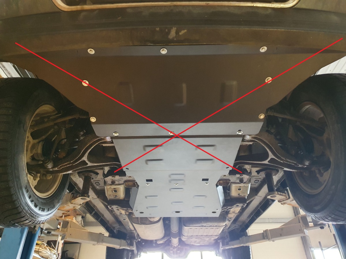 Ocelový kryt převodovky pro Jeep Grand Cherokee 2004 - 2010, všechny motory