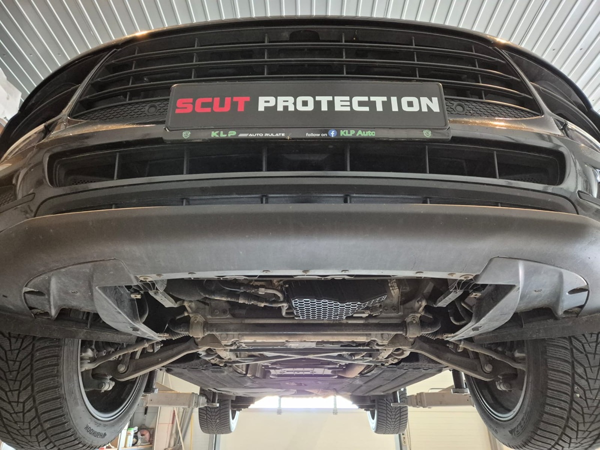 Ocelový kryt olejové vany pro Porsche Macan 2014 - 2026, všechny motory