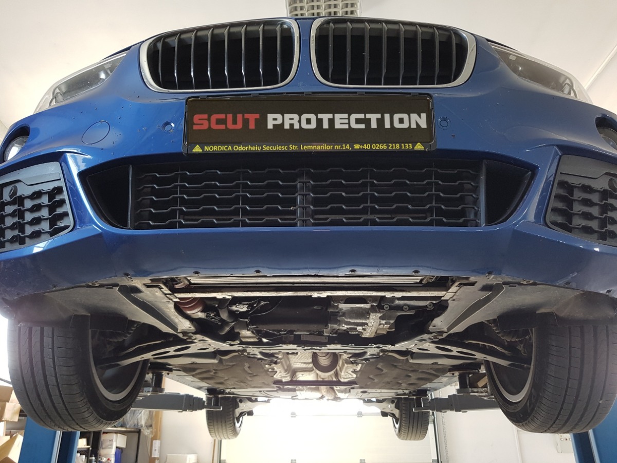 Ocelový kryt olejové vany pro BMW X2 F39 2017 - 2022, všechny motory