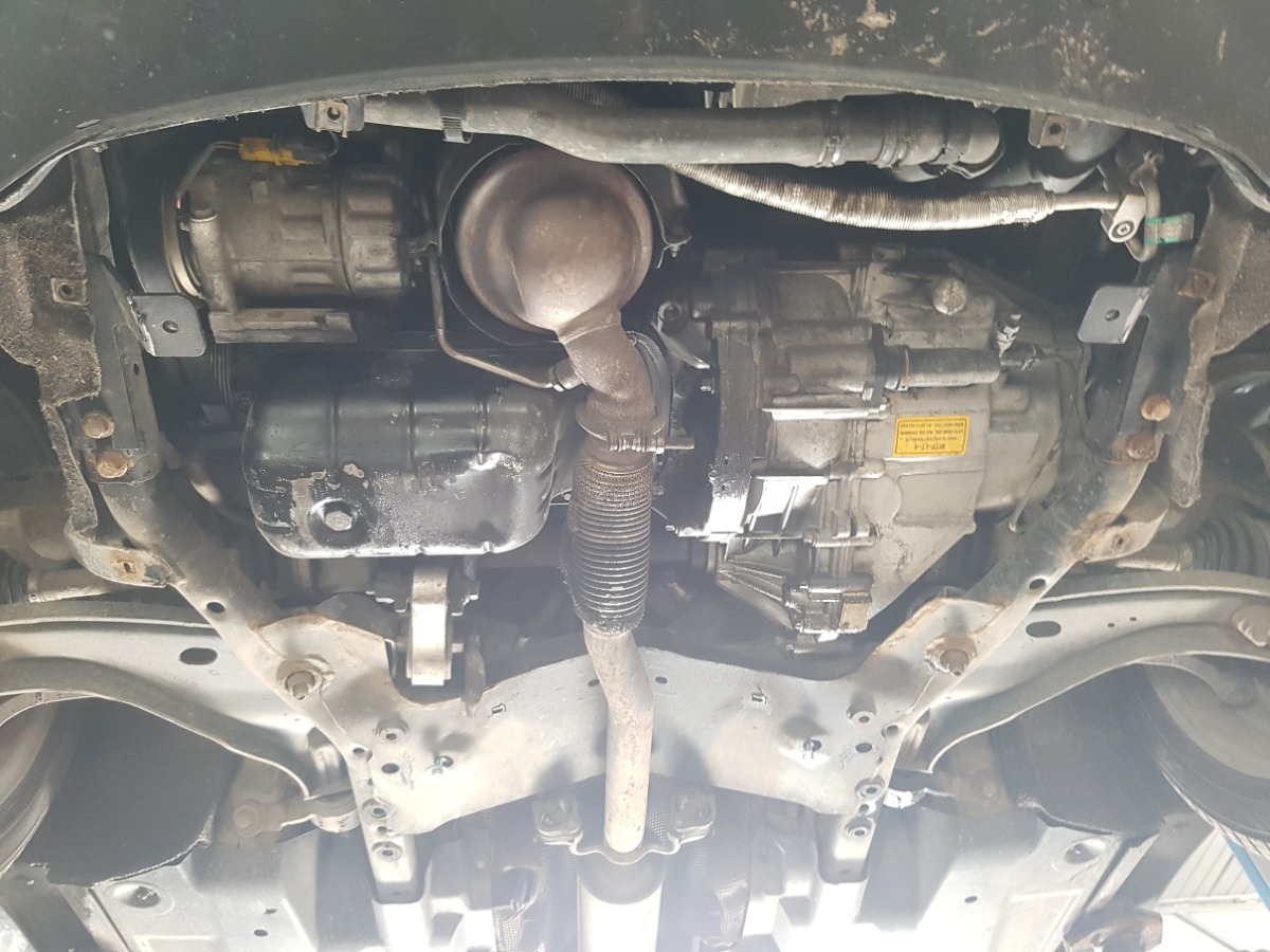 Ocelový kryt olejové vany pro ochranu motoru a převodovky pro Mini Cooper R56 2006 - 2014, všechny motory