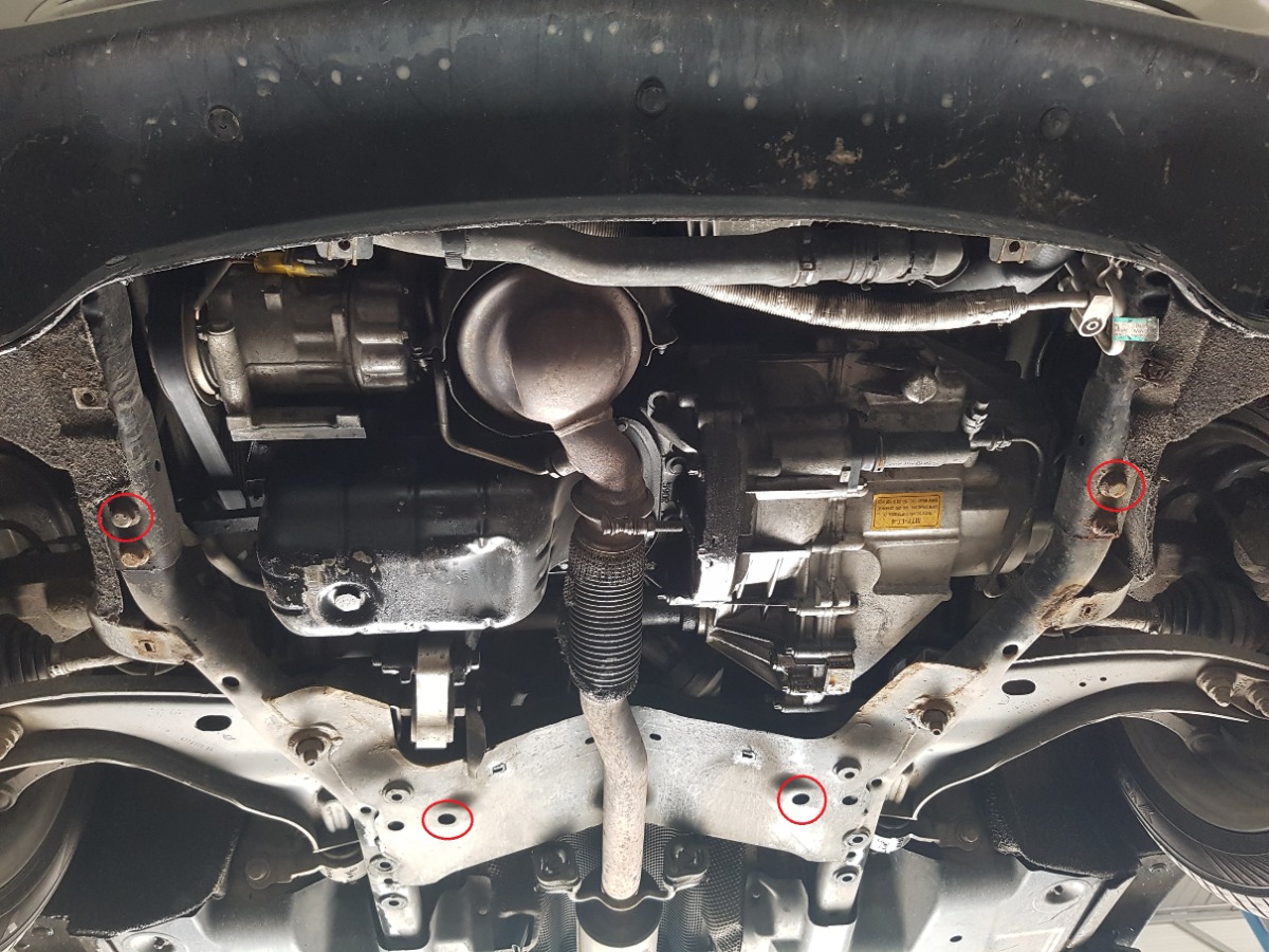 Ocelový kryt olejové vany pro ochranu motoru a převodovky pro Mini Cooper R56 2006 - 2014, všechny motory