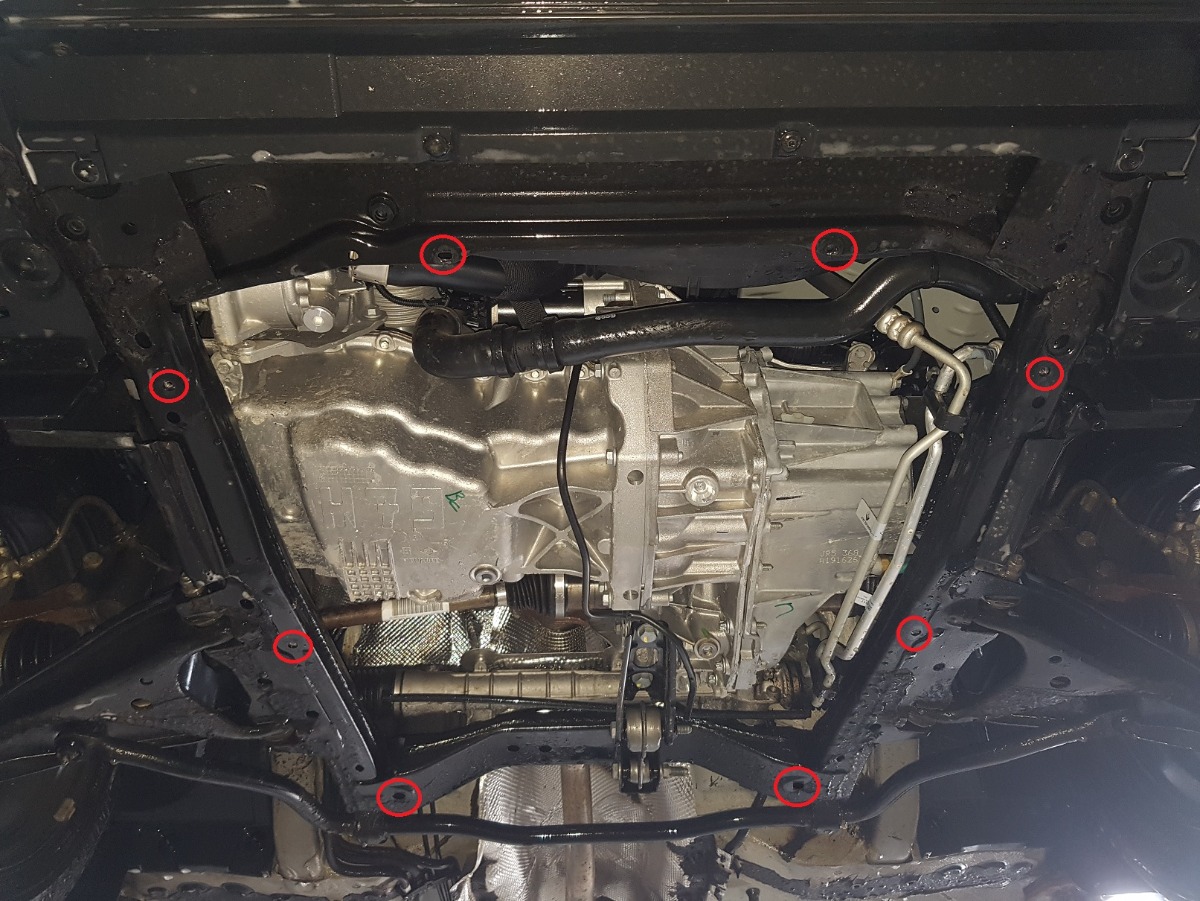 Ocelový kryt olejové vany pro Dacia Sandero 2005 - 2012, všechny motory