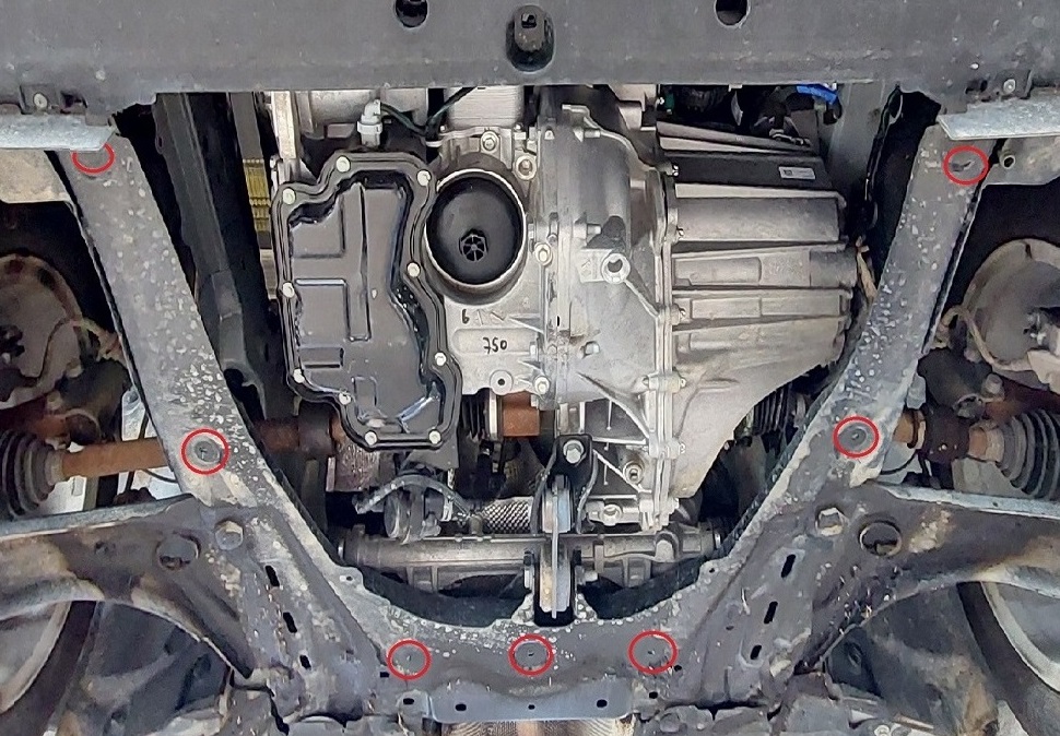 Ocelový kryt olejové vany pro Dacia Logan 2021 - 2026, všechny motory