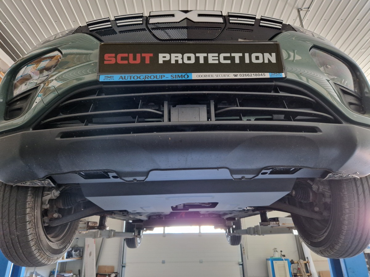 Ocelový kryt olejové vany pro Dacia Spring 2021 - 2024, všechny motory