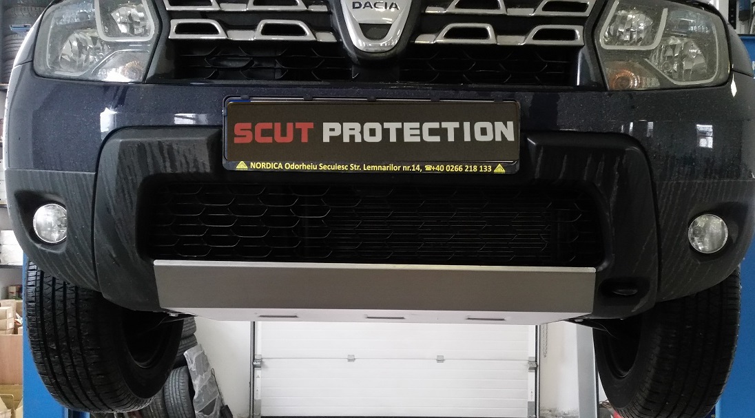 Ocelový kryt pod olejovou vanu pro Dacia Duster - 2,5 mm 2010 - 2017, všechny motory