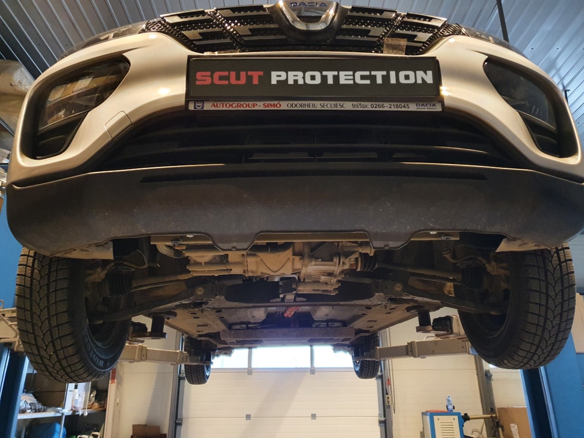 Ocelový kryt olejové vany pro Dacia Spring 2024 - 2026, všechny motory