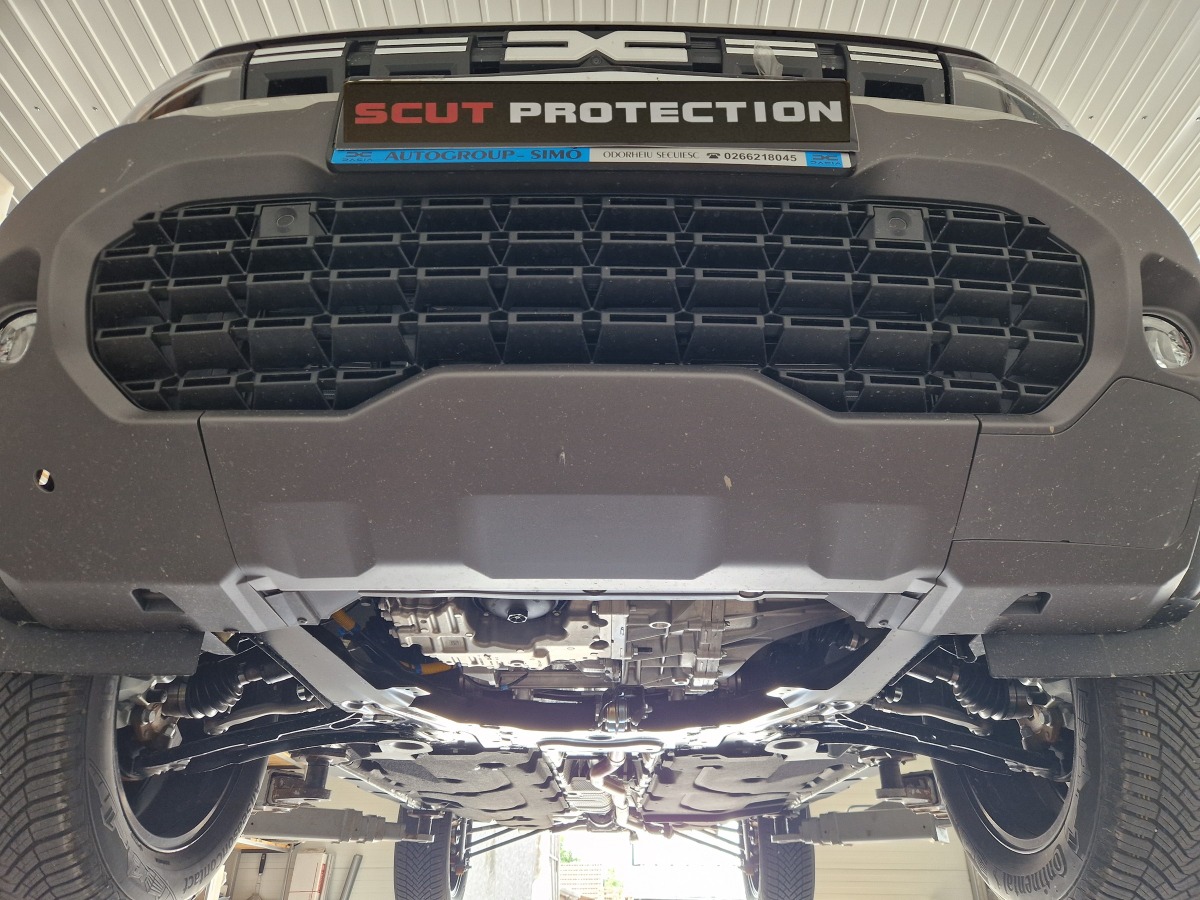 Ocelový kryt olejové vany pro Dacia Duster - 4x2, 4x4 2024 - 2026, všechny motory