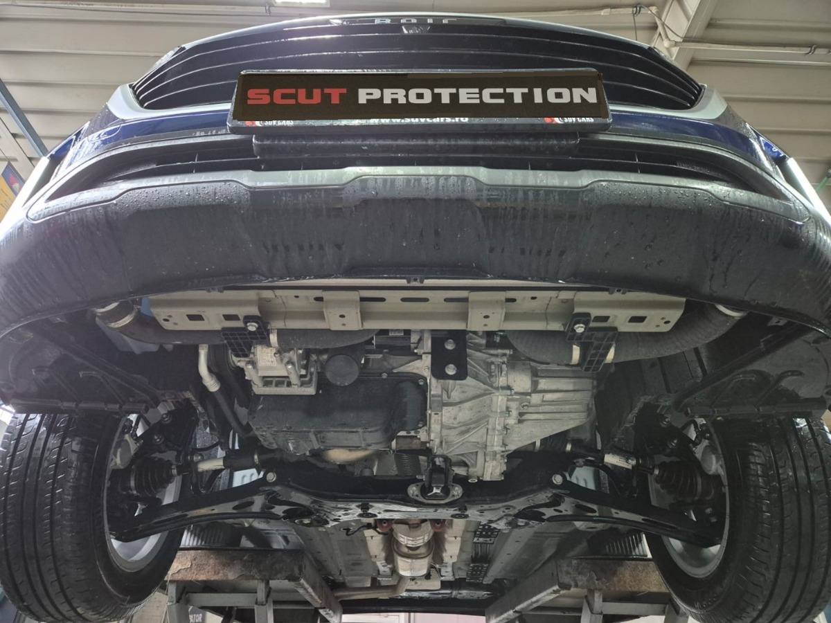 Ocelový kryt olejové vany pro Baic Beijing X35 2023 - 2026, všechny motory