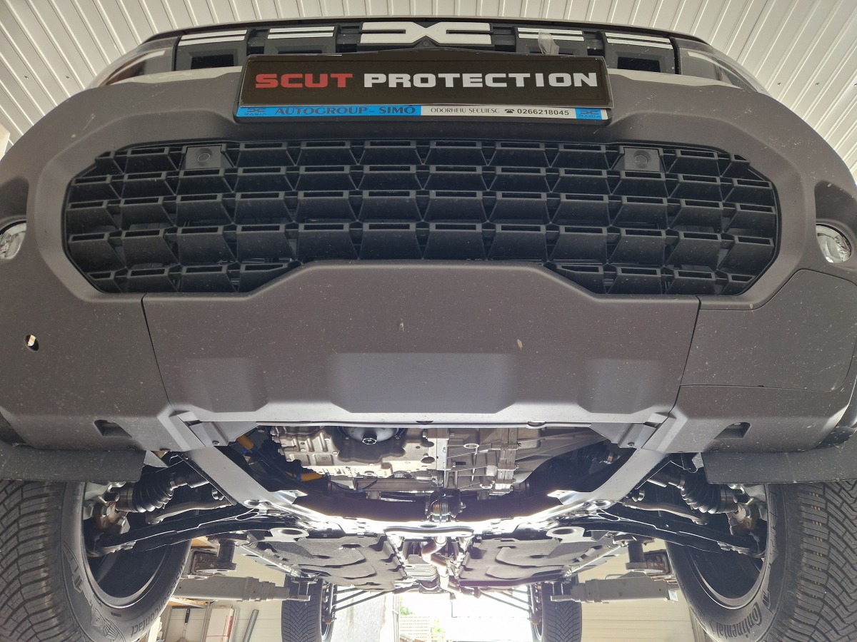 Ocelový kryt olejové vany pro Dacia Duster - 4x4 2024 - 2026, všechny motory