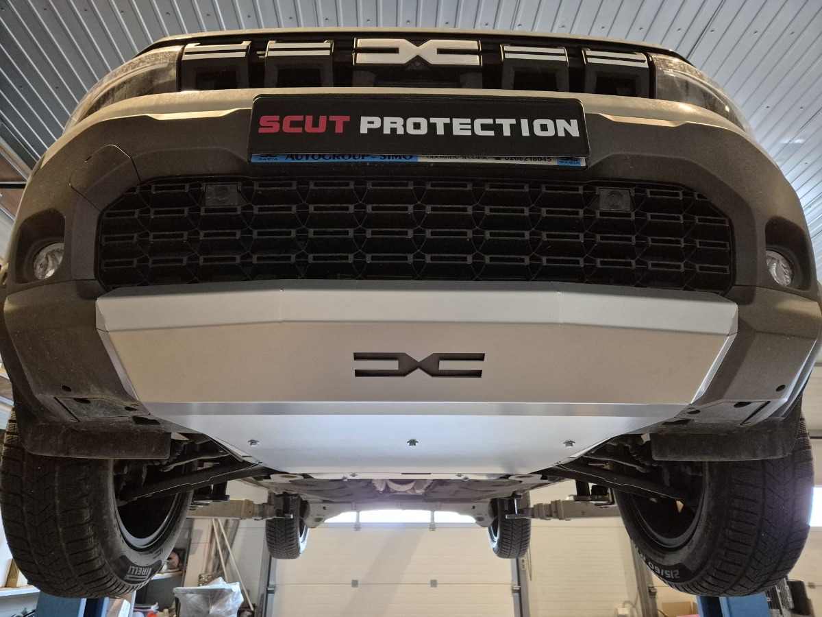 Ocelový kryt pod olejovou nádrž pro Dacia Duster - 4x2 2024 - 2026, všechny motory