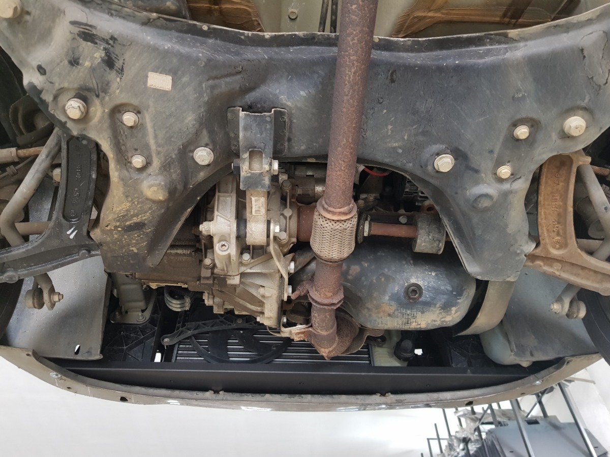 Ocelový kryt olejové vany pro Fiat Panda 2003 - 2012, not suitable for Panda 4x4 and diesel