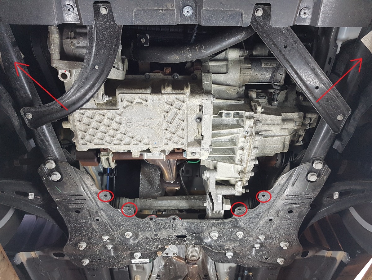 Ocelový kryt olejové vany pro Jeep Compass 2017 - 2026, všechny motory