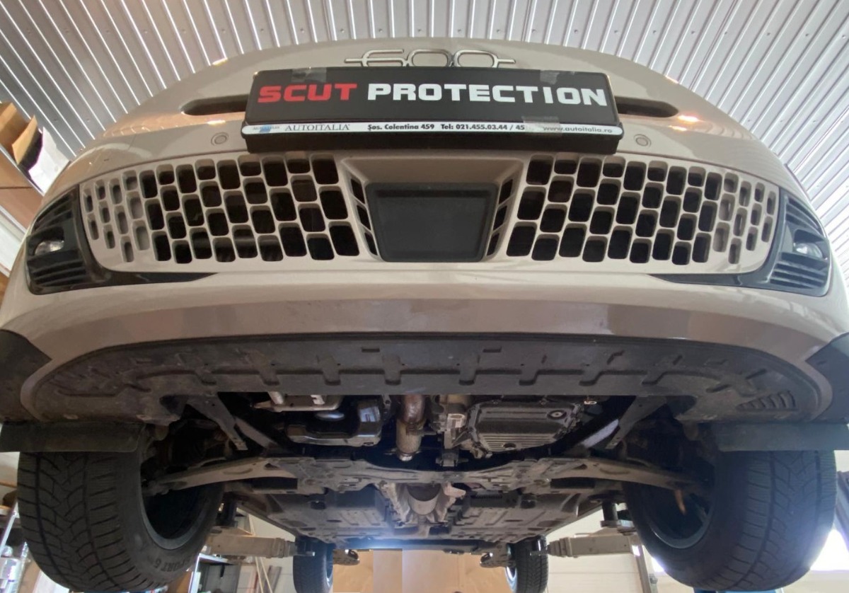 Ocelový kryt olejové vany pro Fiat 600 2023 - 2026, všechny motory