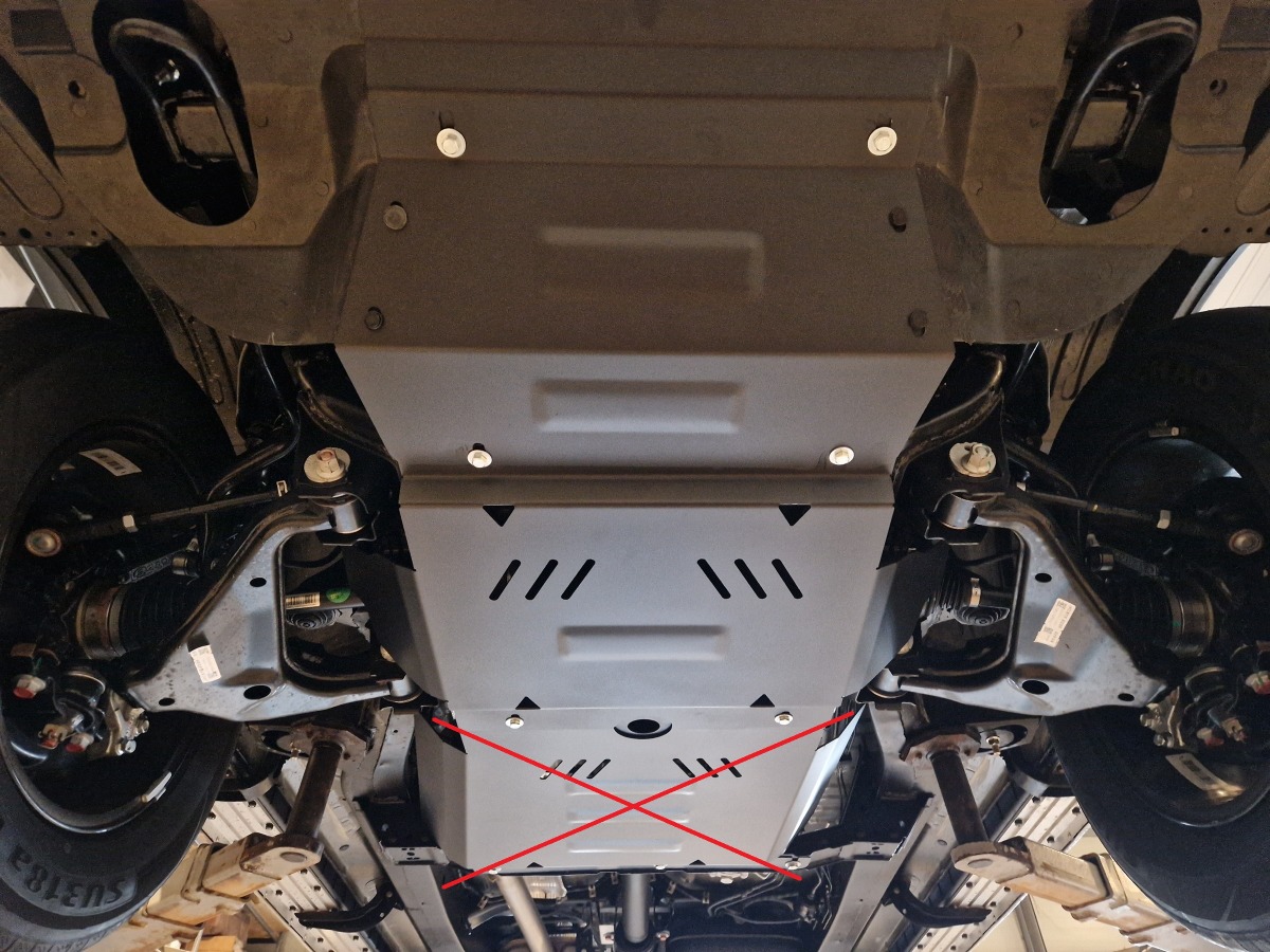 Ocelový kryt olejové vany pro Jac T8 2018 - 2026, všechny motory