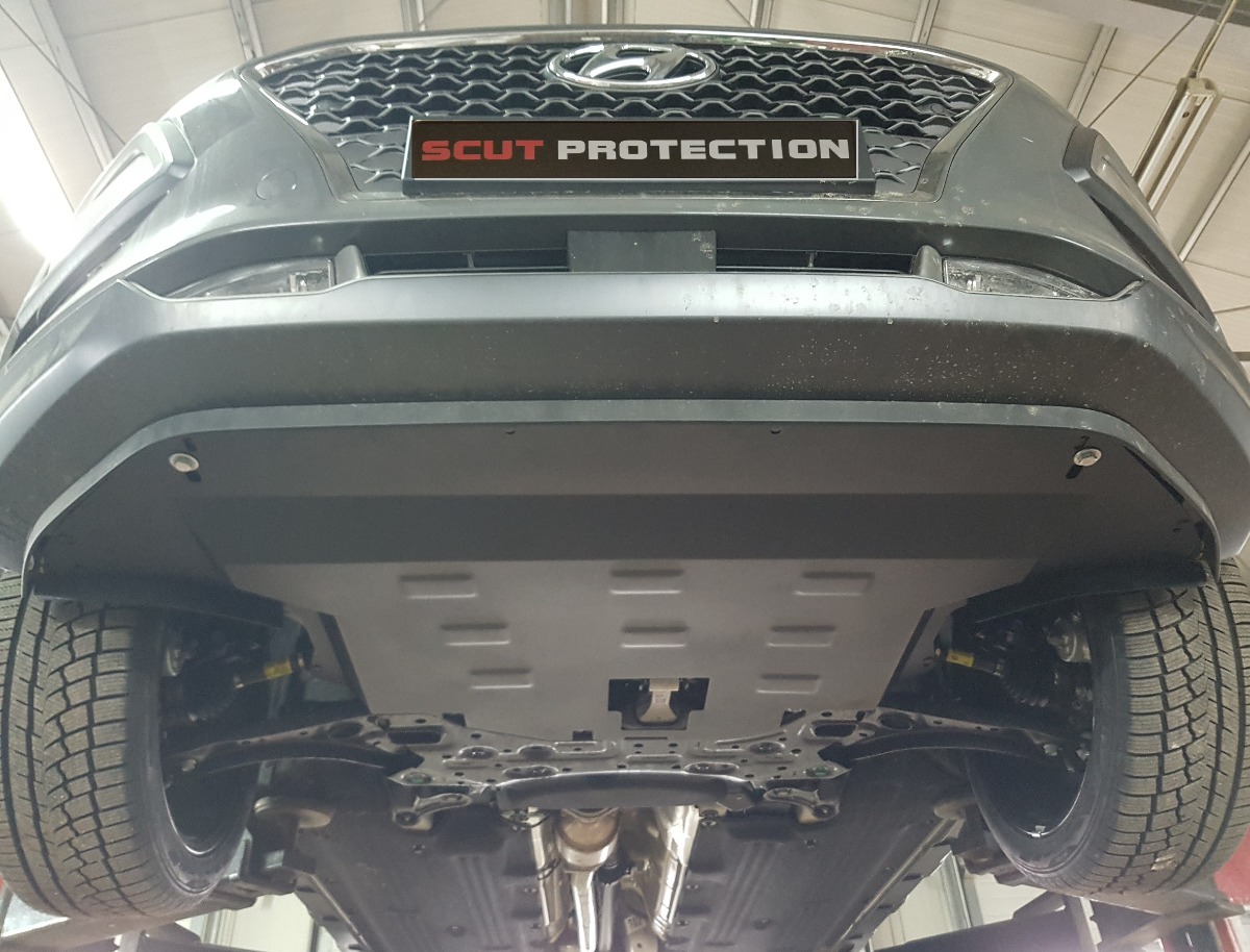 Ocelový kryt olejové vany pro Hyundai Kona 2018 - 2023, všechny motory