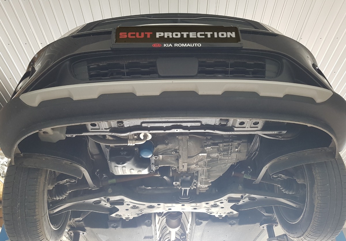 Ocelový kryt olejové vany pro Kia Stonic 2017 - 2026, všechny motory