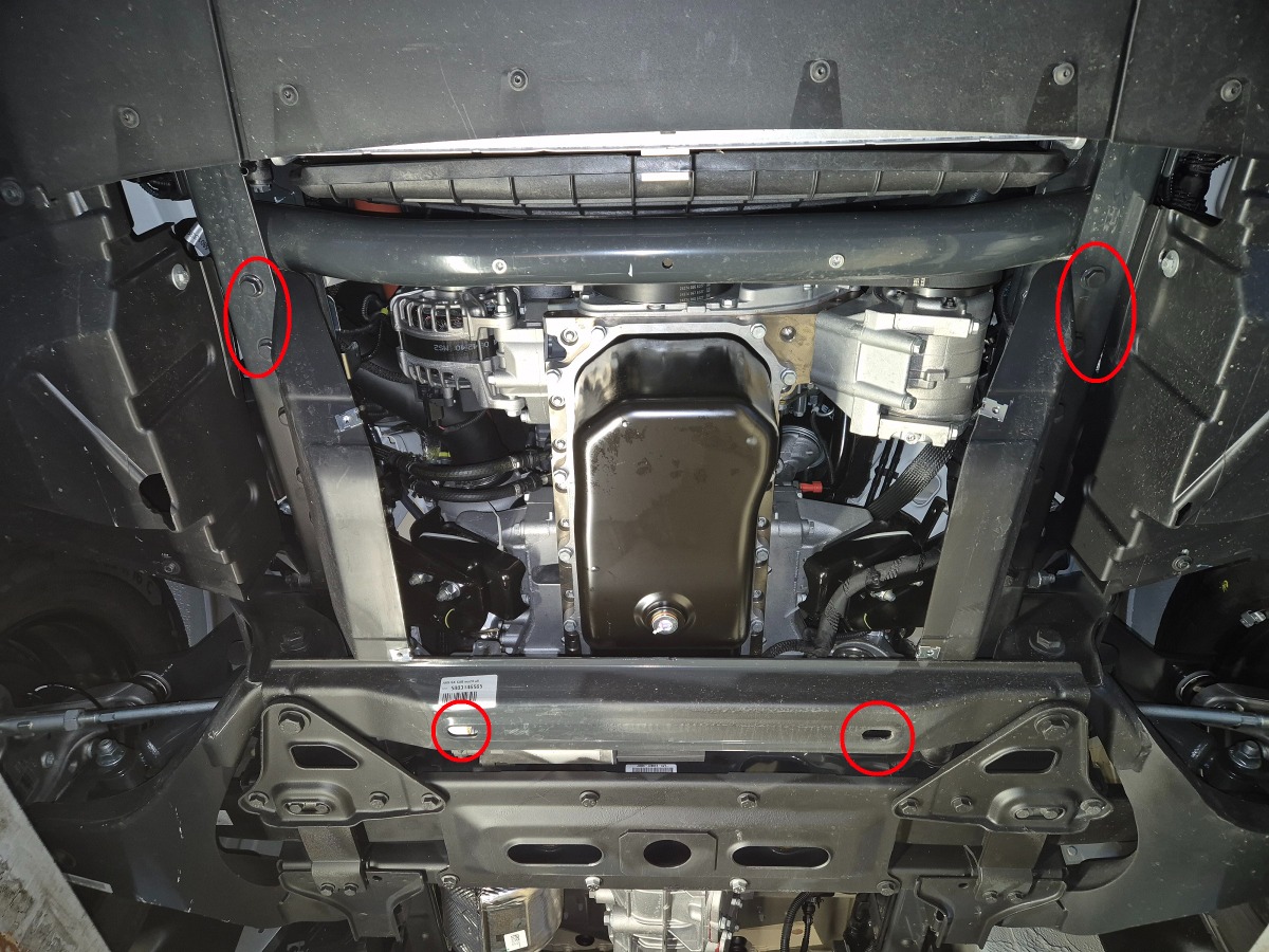 Ocelový kryt olejové vany pro Iveco Daily 7 2024 - 2026, všechny motory
