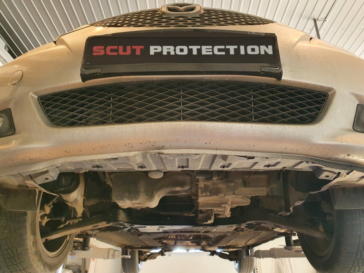 Ocelový kryt olejové vany pro Mazdu 3 2003 - 2009, všechny motory