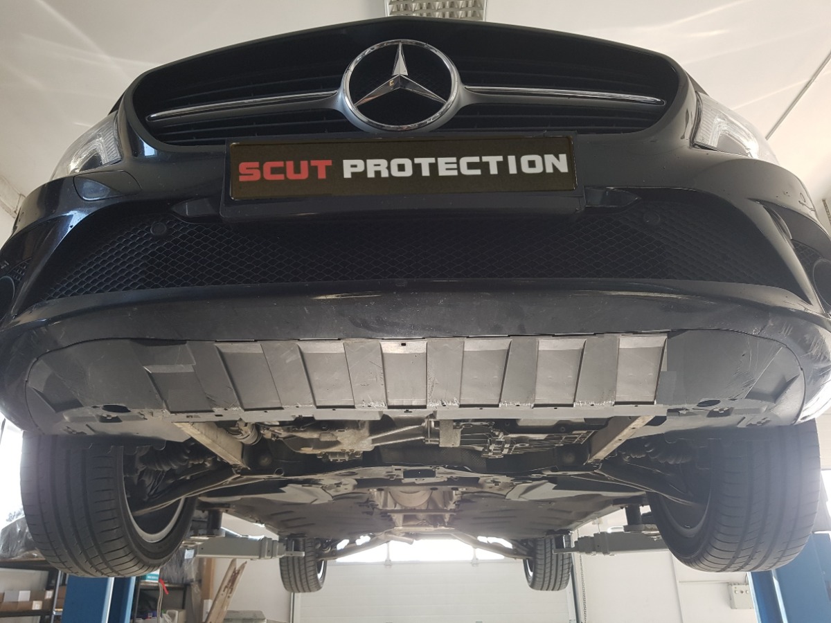 Ocelový kryt olejové vany pro Mercedes GLA X156 2014 - 2019, 14.082