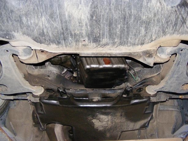 Ocelový kryt olejové vany pro Mercedes třídy E W210 1995 - 2003, všechny motory