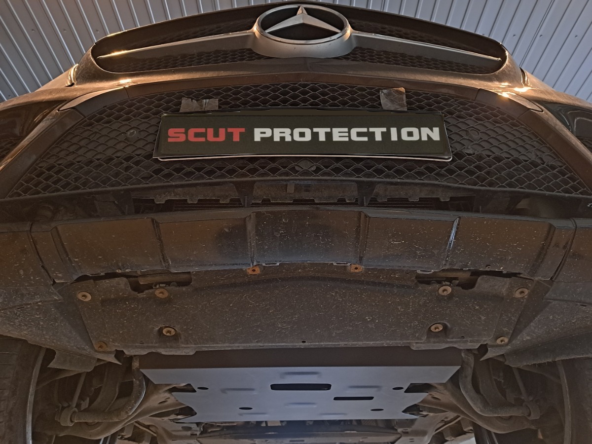 Ocelový kryt olejové vany pro Mercedes GLE Coupe C292 2015 - 2019, všechny motory