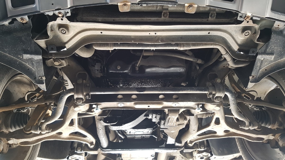 Ocelový kryt olejové vany pro Mercedes ML W164 2005 - 2011, všechny motory