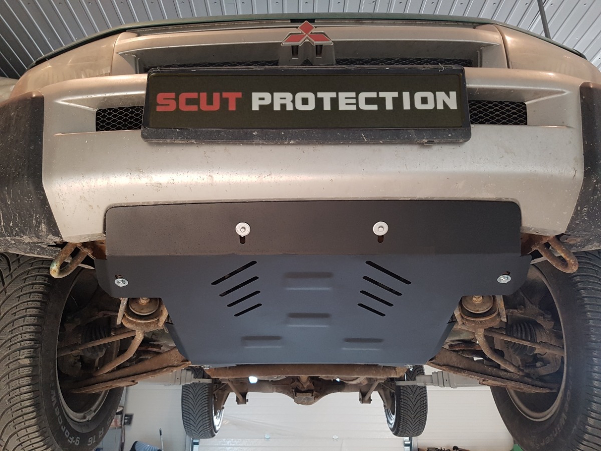 Ocelový kryt olejové vany pro Mitsubishi Shogun Pinin 1997 - 2007, všechny motory