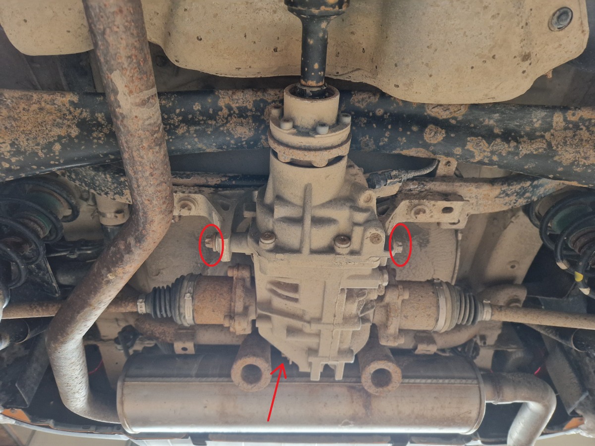 Ocelový kryt diferenciálu pro Fiat Panda 4x4 2011 - 2026, všechny motory
