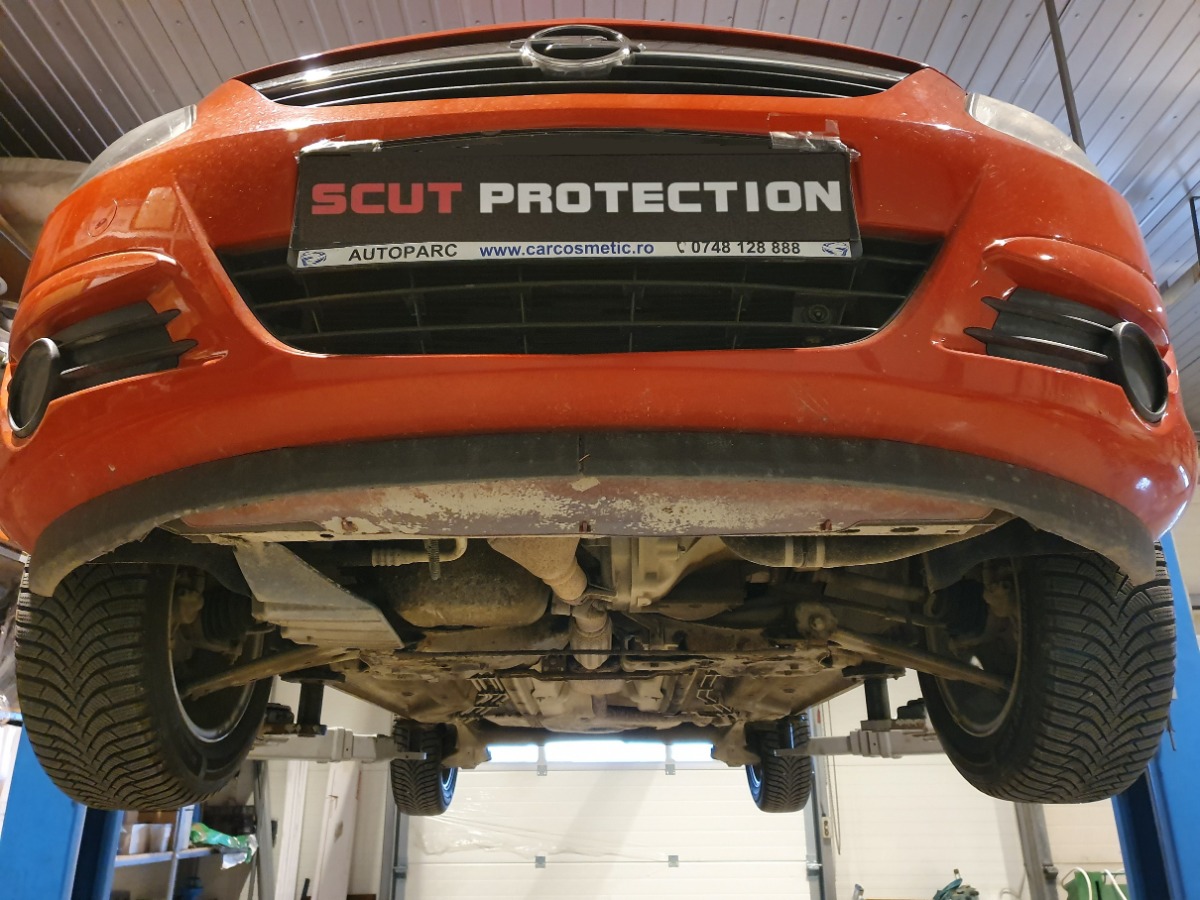 Ocelový kryt olejové vany pro Vauxhall Corsa D 2006 - 2014, všechny motory